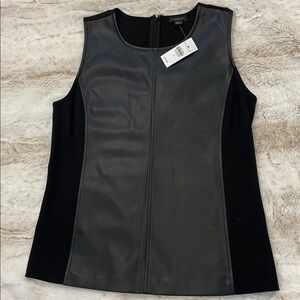 Ann Taylor Black  Sleeveless Top